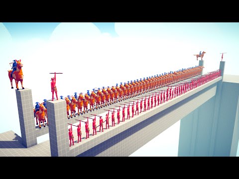 50v50 LASSO vs EVERY RANGED UNIT - Totally Accurate Battle Simulator TABS