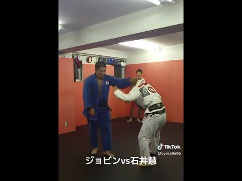 ［秘蔵映像］ジョビンvs 石井慧 スパーリング　