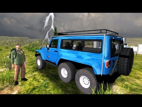 Truck Driver 6x6 Hill Driving - Android Gameplay FHD