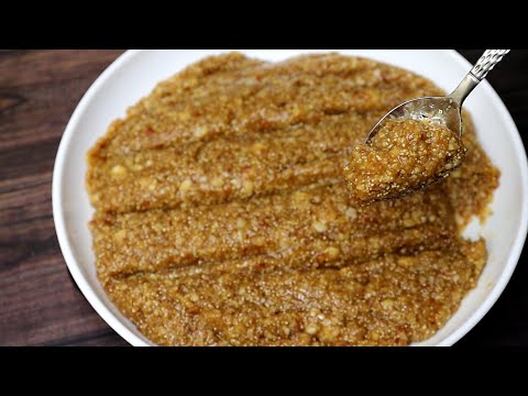 Just eat 1 tsp daily in winters get sharp mind, healthy bones, diseases shall stay away, Traditional