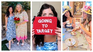 Week in My Life: English Rose Tea Room & Target Shop with Me/Haul!