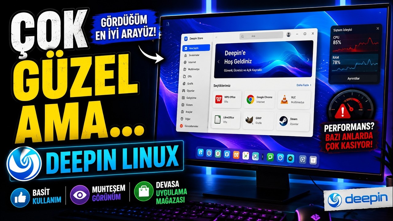 Gördüğüm En Güzel Linux Ama... Windows 11'den Bile Yavaş!