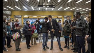 Canadian President | Justin Trudeau | Close To People's | Metro Railway Station
