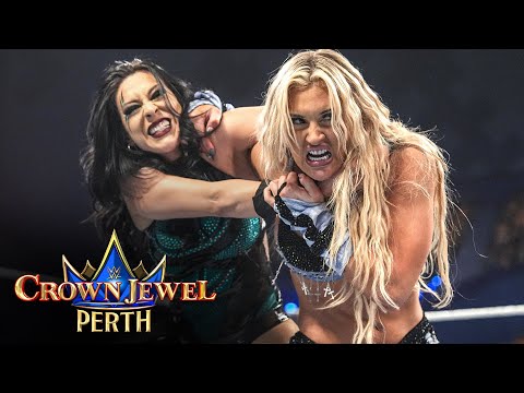 Tiffany Stratton vs. Stephanie Vaquer | WWE Crown Jewel Title Match: Crown Jewel 2025 highlights