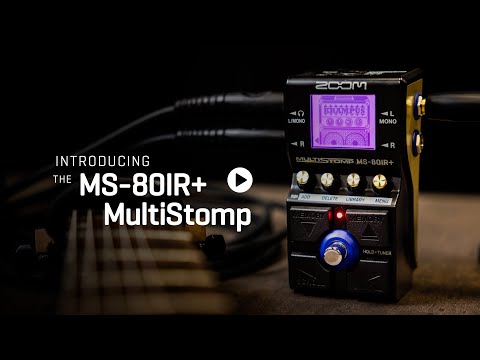 Гітарний процесор / педаль ефектів Zoom MS-80IR+