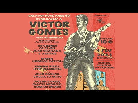 Gala Pop Rock Anos 60 Homenagem a Victor Gomes