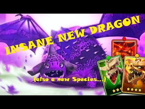 INSANE NEW DRAGON!!! and a new species... - HTTYD:Titan Uprising