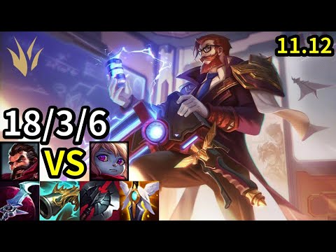 Graves Jungle vs Poppy - KR Master | Patch 11.12