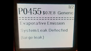 DIAGNOSING & FIXING CODES PO455 & PO456 - JEEP GRAND CHEROKEE