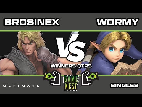Game Nest Smash It Up: Brosinex (Ken) vs Wormy (Young Link) - Winners Qtrs