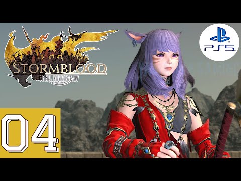 Final Fantasy XIV Stormblood (Patch 4.0) [PS5] | Gameplay Walkthrough Part 4 (Main Story)