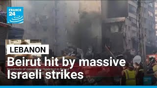Israel launches major strikes on Beirut despite US-Iran ceasefire agreement with Hezbollah