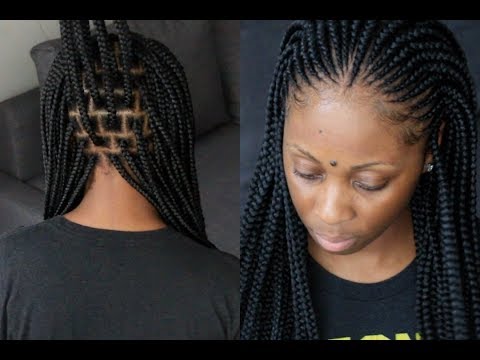 How To - Ghana Tribal Briads + Perfecting Box Parting...