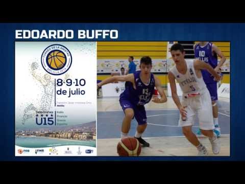 Basket Coach: Players Profile - Edoardo Buffo - Nazionale Italiana Torneo di Melilla Highlights