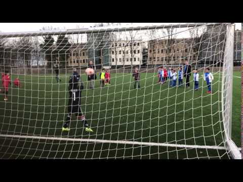 SDW JO9-2 - Nieuw West United SV JO9-3 (28-01-2017)
