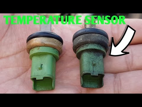 How to replace peugeot partner coolent temperature sensor