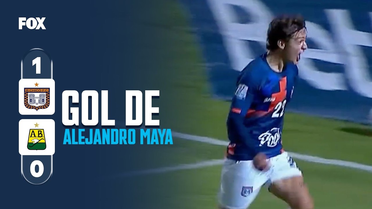GOL DE ALEJANDRO MAYA | Boyacá Chicó 1-0 Bucaramanga | Fecha 16 | Liga Dimayor 2026-2