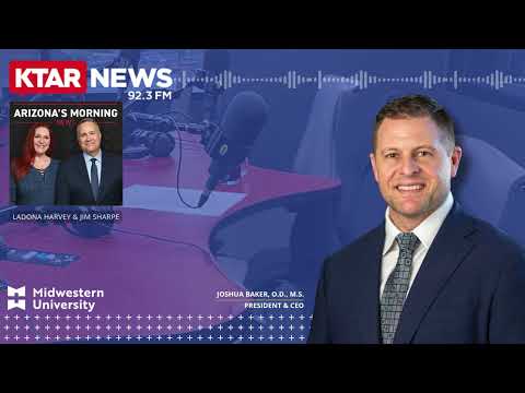 Listen in as MWU President & CEO Josh Baker, O.D., joined LaDona Harvey & Jim Sharpe on the KTAR AZ Morning News show to discuss the state of healthcare & what MWU is doing to help expand the growing demand for primary care doctors in the state of AZ. 📻  vist.ly/4cb37