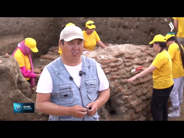 Burial corridor discovered in Saraishyk ancient settlement