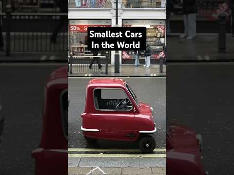 5 Smallest Cars in the World 🧐 #shorts #automobile #smallest