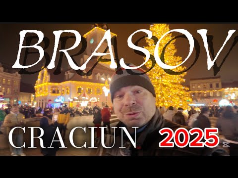Brașov for Christmas 2025 ❄️ The most beautiful city in Romania