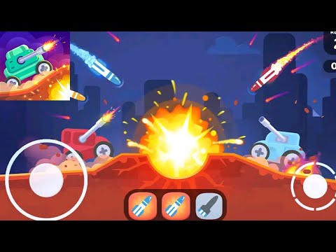 MAD ROYALE.IO - TINY TANKS BATTLE GAMEPLAY - YouTube