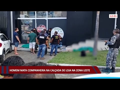 Homem mata companheira em frente a loja na zona leste de Teresina 14 06 2021