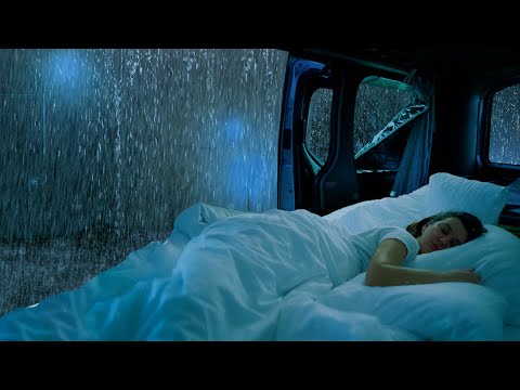 Bruit de pluie pour bien dormir et se détendre - Surmontez l'insomnie et endormez-vous rapidement