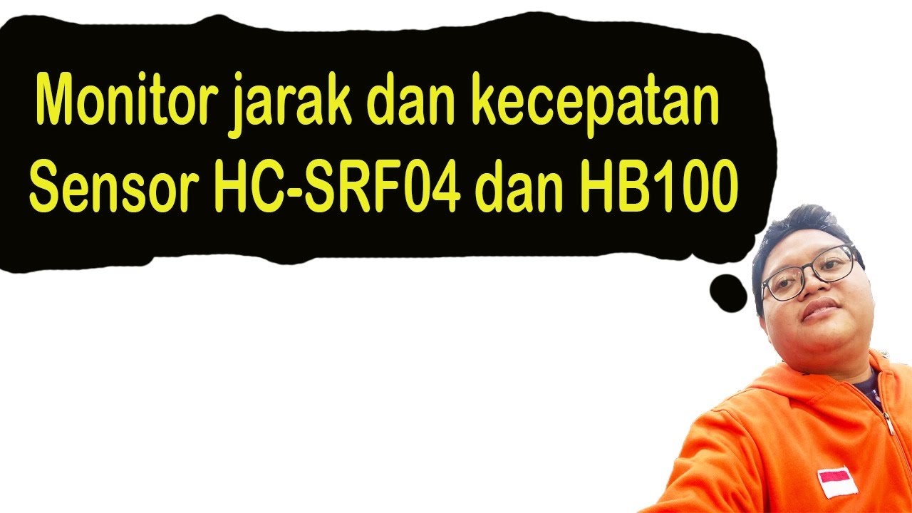 Monitoring kecepatan HB100 dan Jarak HC-SRF04 