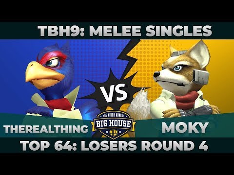 TheRealThing vs moky - Top 64 Losers' Round 4: Melee Singles - The Big House 9 | Falco vs Fox