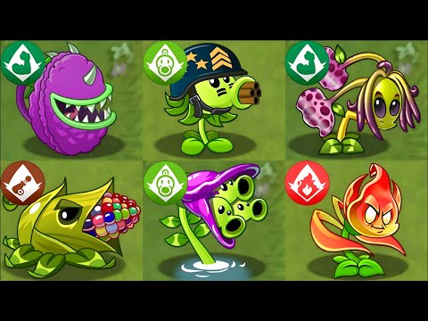 Every Random Premium Plants Power-Up! vs 30 Zombies - Plants Vs Zombies 2 Mod
