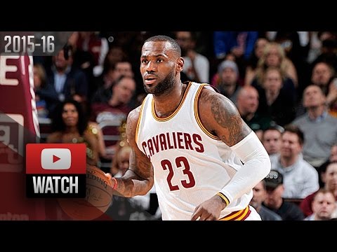 LeBron James Triple-Double Highlights vs Nuggets (2016.03.21) - 33 Pts, 11 Ast, 11 Reb, SICK!