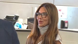 Former General Hospital Star Vanessa Marcil Rocks Super Cute Frames At LAX