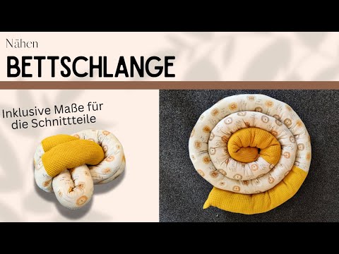 Sewing a bed snake for beginners | Simple instructions for beginners | measurements included
