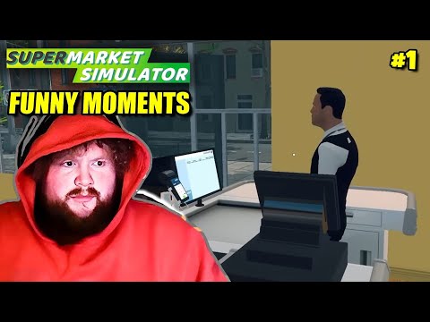 Best of CaseOh Supermarket Simulator! (FUNNY MOMENTS) #1