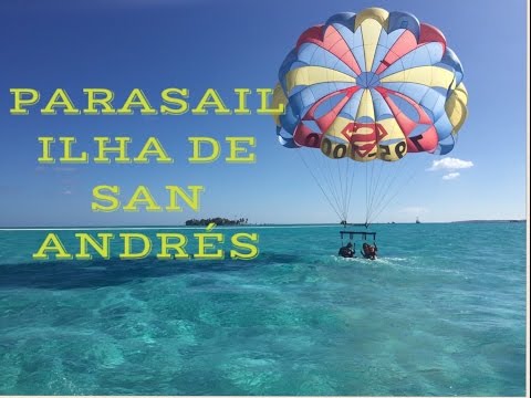 Parasail em San Andrés