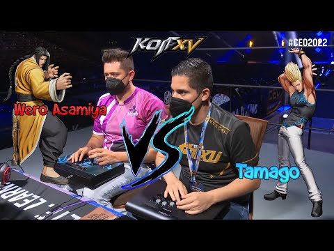 KOF XV CEO │ 🎮 Tamago (Benimaru/Kula/Rock) vs 🎮 Wero Asamiya (Gato/Iori/Yuri/Rock) │ Winners Final