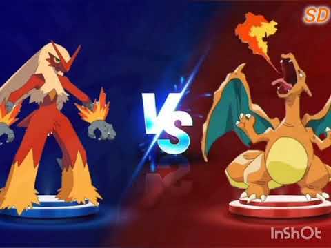 Charizard contro blaziken lo scontro leggendario 