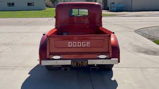 400 V8-Powered 1947 Dodge W-Series Pickup Test Drive