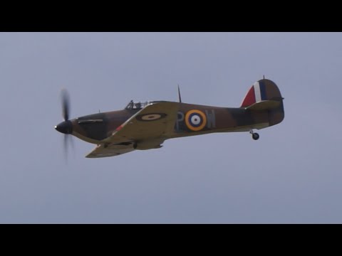 Hurricane Mk.1 R4118 at Abingdon 11th September 2021