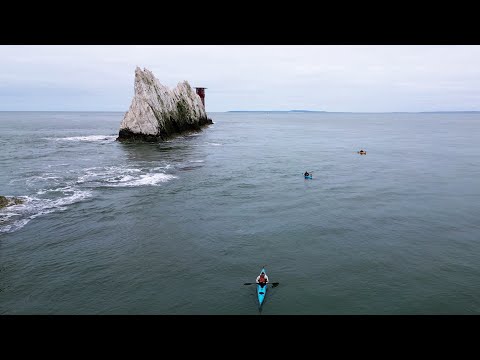 West Wight Loop - Sea Kayaking - DJI drone - Cliffs - Portage - UK Coast - Insta360 - @cassersworld