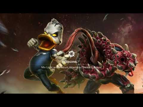 Corvus vs cable miniboss in AW