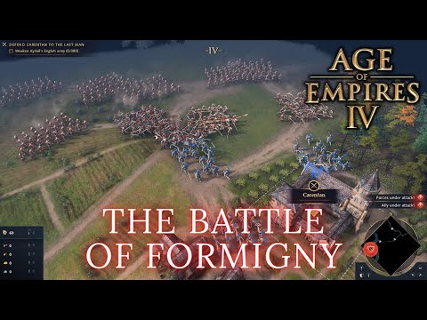 Age Of Empires 4 - THE BATTLE OF FORMIGNY (Hard)