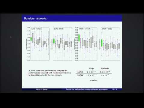 Survival Time Prediction from Mutation Profiles Using Gene Networks