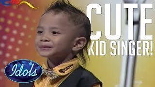 CUTEST KID SINGER AUDITION EVER! I&#39;ll be There By Jackson 5 On Indonesian Idol | Idols Global