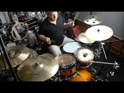 DrumStore test + Mapex Black Panther drums + Turkish Cymbals + Drummer Grzegorz Sycz