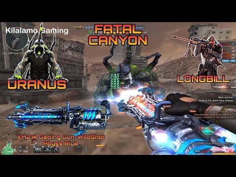 XM214 Gatling Gun-WildShot-Abyss Blue | Fatal Canyon (NIGHTMARE) Gameplay | Crossfire Philippines