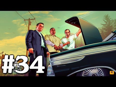 GTA 5 PS3: Playthrough Part 34[Blitz Play]