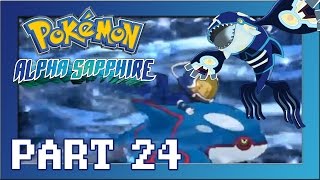 Pokemon Alpha Sapphire Walkthrough Part 24 - Primal Kyogre & 8th Gym!! (ORAS)