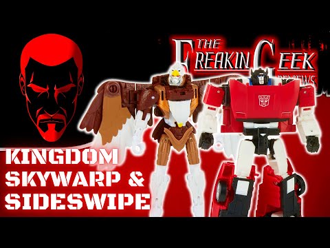Kingdom Deluxe SKYWARP & SIDESWIPE: EmGo's Transformers Reviews N' Stuff